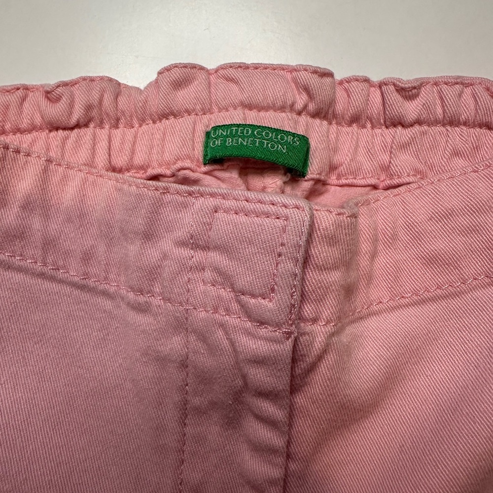United Colors Of Benetton Light Pink Kids Casual Bottoms Size XS Age 4 - Picture 6 of 9